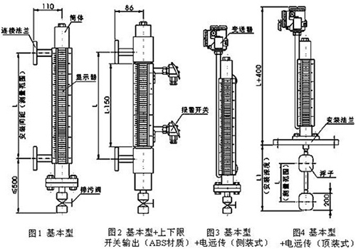 浮子翻板液位計(jì)結(jié)構(gòu)特點(diǎn)圖