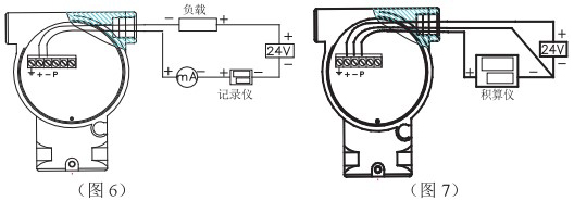 高粘度靶式流量計接線圖