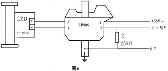 氯氣轉子流量計本安防爆接線圖